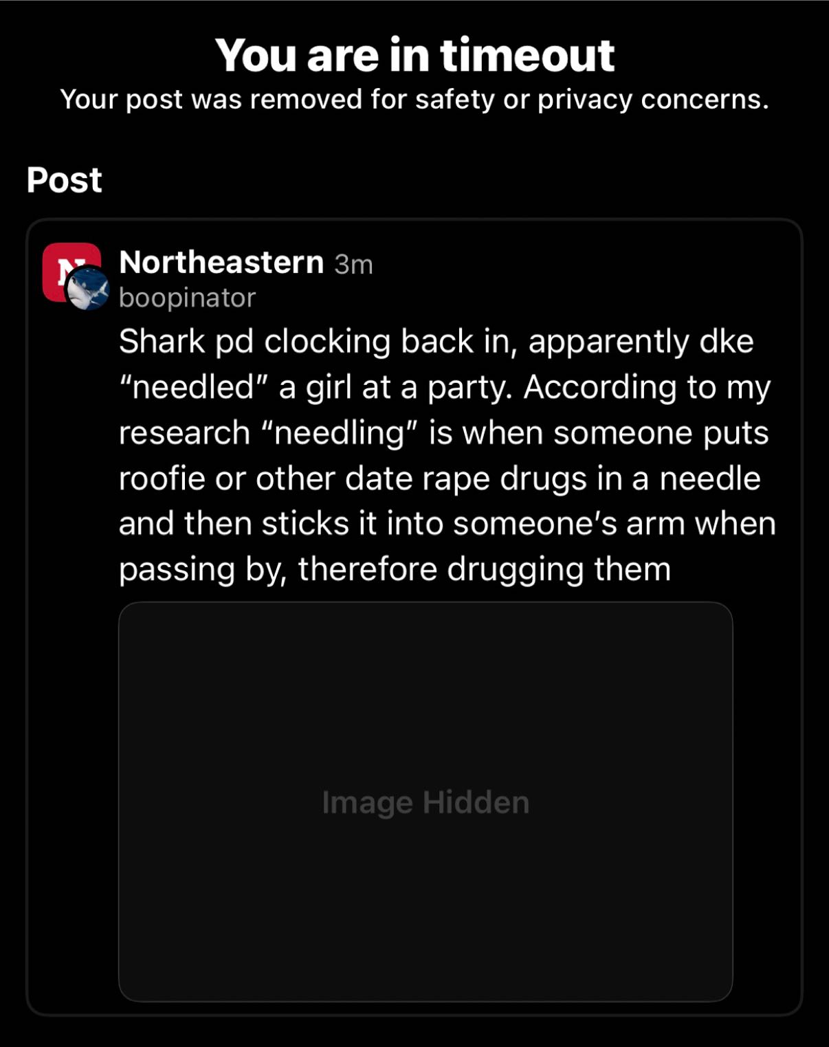 Post attachment