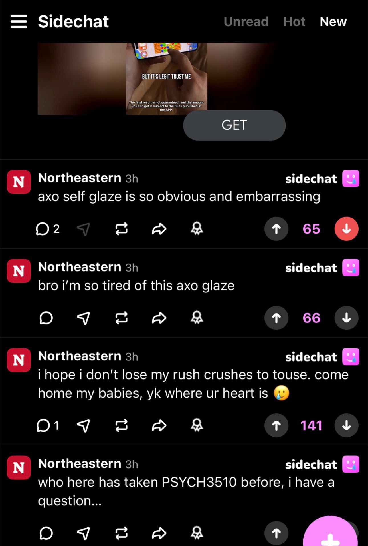 Post attachment